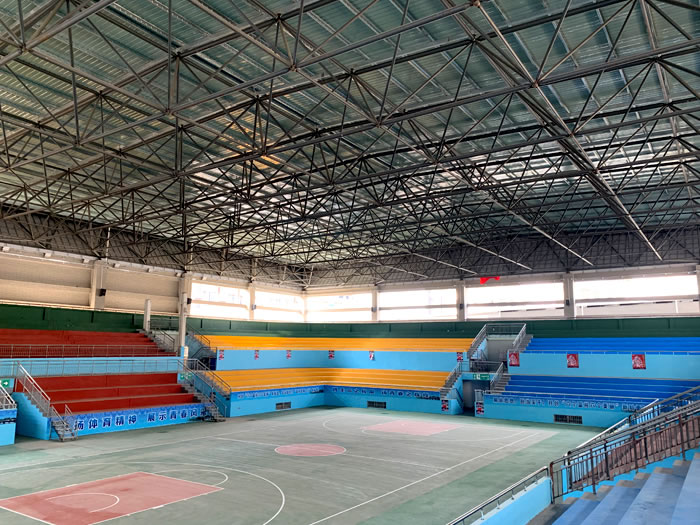 黄冈富川体育馆网架